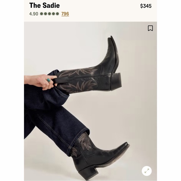 Tecovas Sadie Snip Toe Cowboy Boots - Picture 5 of 7